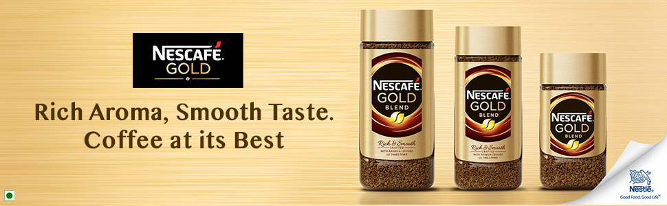 Rich Aroma Smooth Taste Coffee at Its Best Nescafe Gold Blend
