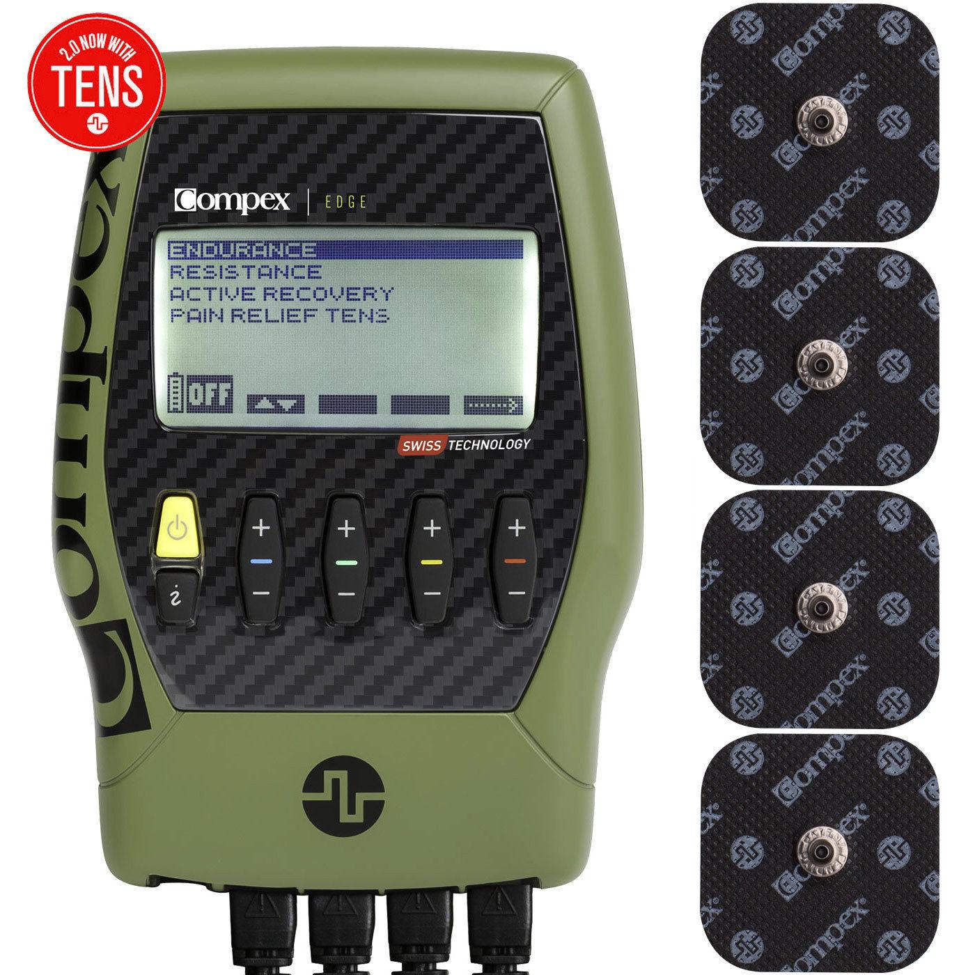 Compex Easy Snap Electrodes 2in x 4in for Edge, Performance