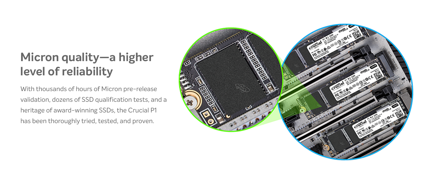 Micron quality—a higher level of reliability