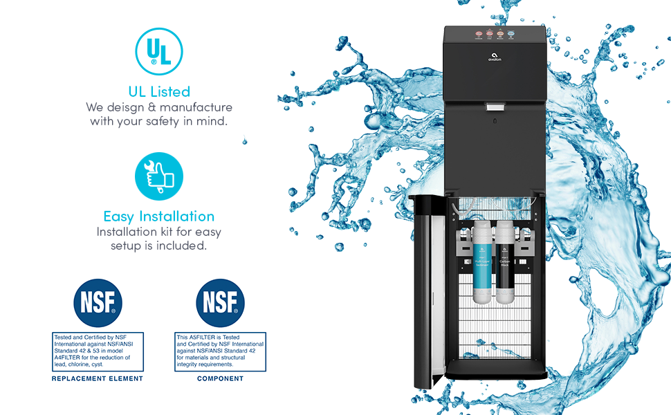 Avalon Electric Bottleless Water Cooler Water Dispenser 3