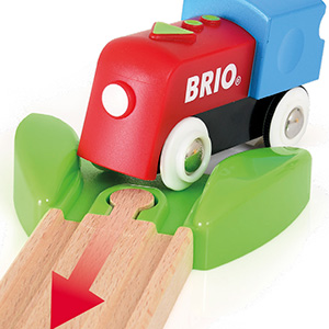 Amazon Brio ブリオ レールウェイ マイファースト バッテリーパワーレールセット 木製レール おもちゃ レール おもちゃ