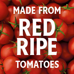 Made from Red Ripe Tomatoes