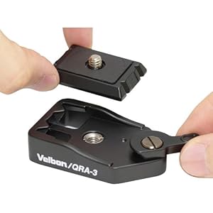 Amazon | Velbon 三脚アクセサリー QRA-3 クイックシューセット