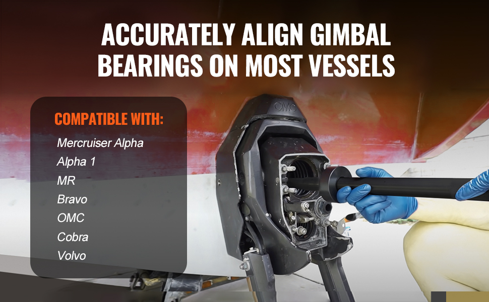 VEVOR Gimbal Bearing Alignment and Install Kit, Heavy Duty Engine