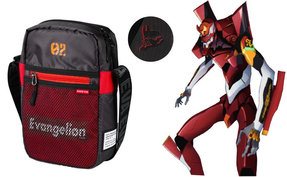 Radio eva ミニショルダーバッグ レッド Radio eva ミニショルダーバッグ レッド - メルカリ