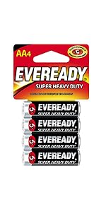 eveready super heavy duty batteries, double a batteries, aa batteries, batteries aa