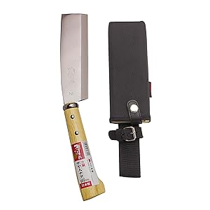 Amazon.co.jp: 高儀(Takagi) 村国 ナタ サヤ入 全鋼 165mm : DIY