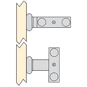 Emuca - Toallero extensible 2 brazos, colgador de toallas ...