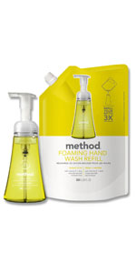 Amazon.co.jp: メソッド(method) 泡 ハンドソープ 詰替え用 828ml シー
