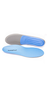 powerstep slimtech anti-odor superfeet premium height gel memory foam compression easyfeet cushion