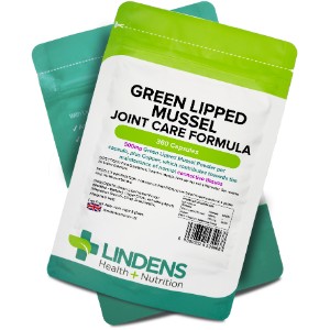 Lindens food supplement Glucosamine green shellfish lipped mussel joint care 