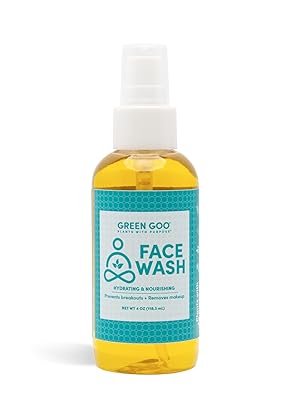 Green Goo Face Wash in a convenient 4 oz. bottle with pump