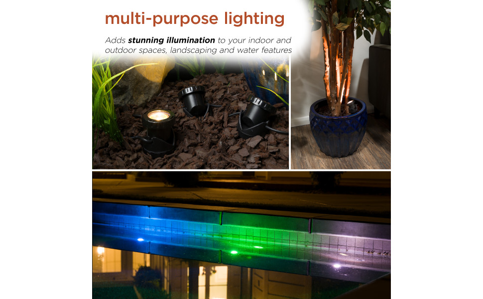 Alpine Corporation Power Beam Set of 3 Indoor Outdoor 10