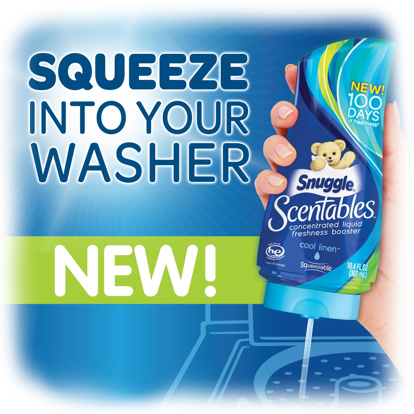 Snuggle Scentables Concentrated Liquid Laundry Freshness