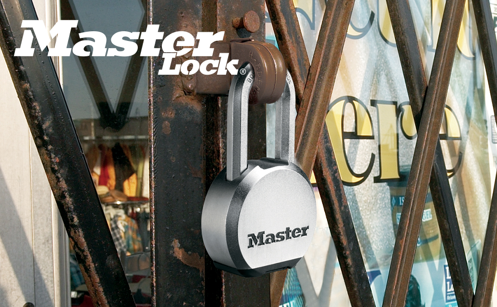 MASTER LOCK Lucchetto ad Alta Sicurezza [Chiave] [Alluminio Massiccio