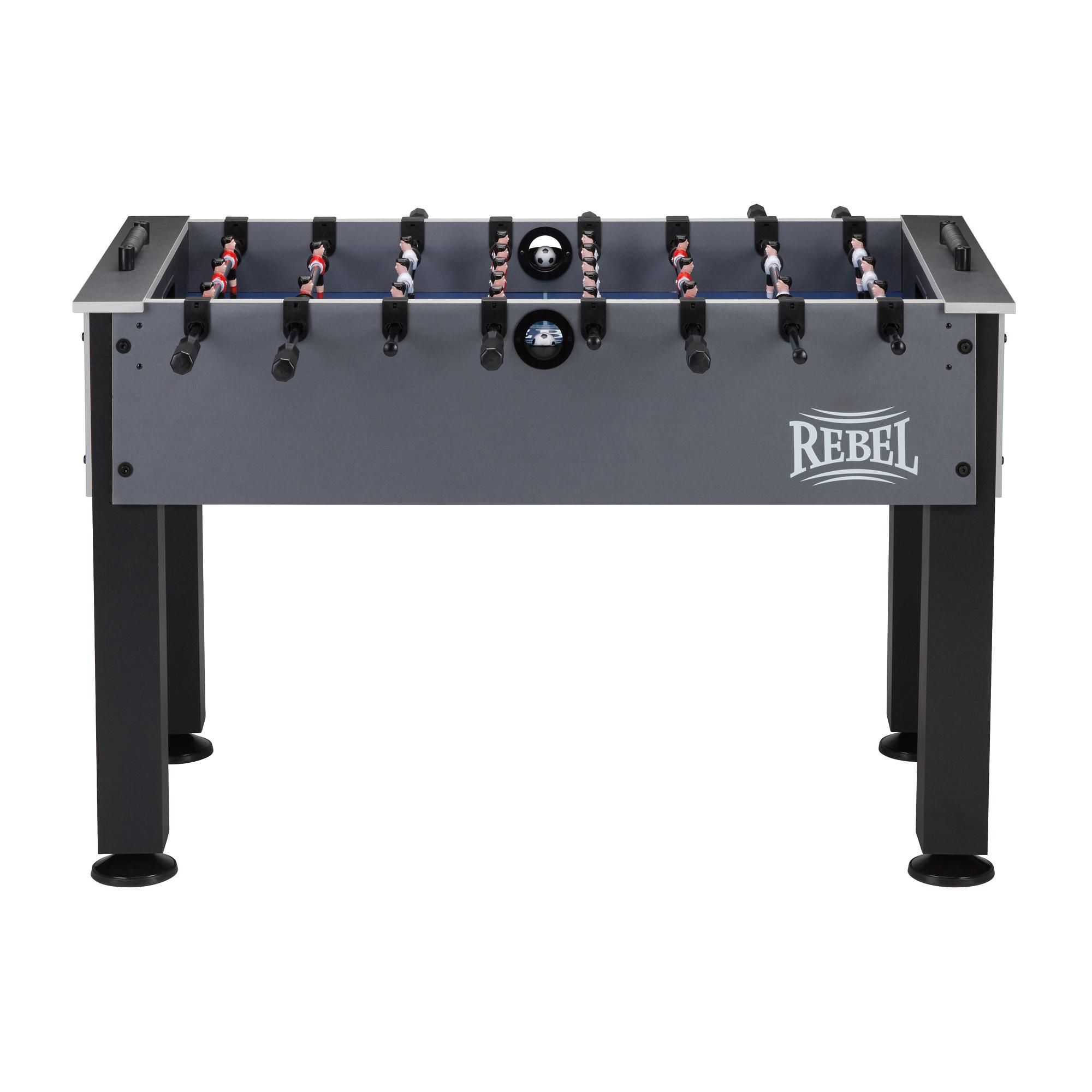 Fat Cat Rebel 4.5' Foosball Table with Easy Snap Rods for