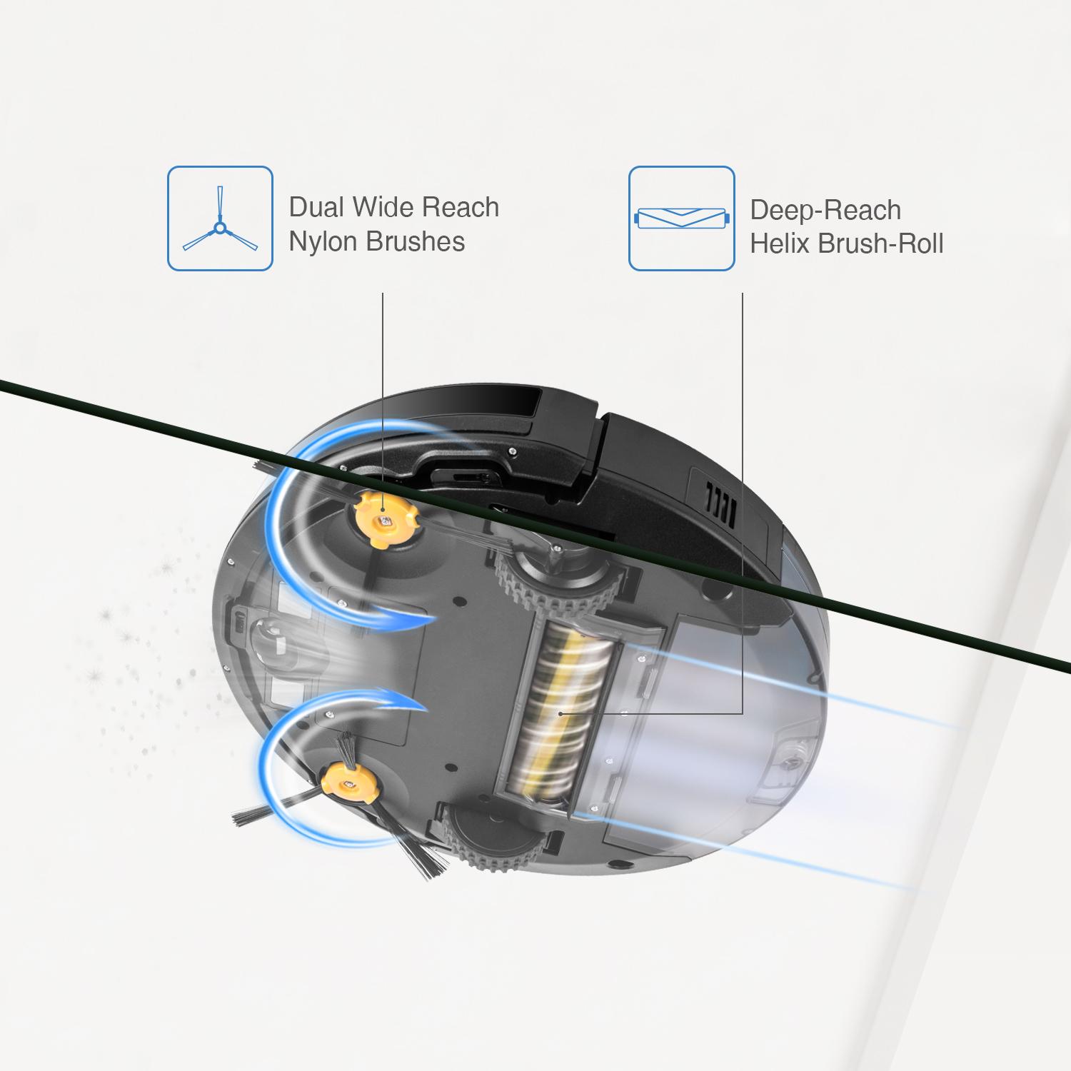 ECOVACS DEEBOT N79 Robotic Vacuum Cleaner with APP Control, Automatic