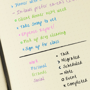 4 color pen enhancing with color