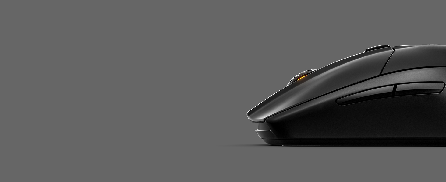 SteelSeries Rival 3 Wireless, Souris gamer sans fil, Wireless 2,4 GHz, Bluetooth, 60 millions clics
