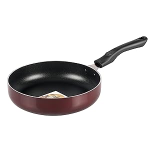 cello, pan, tawa, handi, fry pan, steel lid, nonstick, aluminum, sturdy, trendy