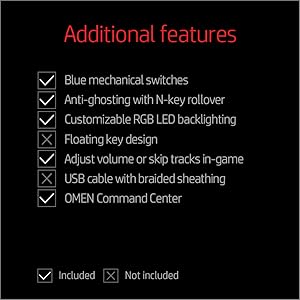 additional features