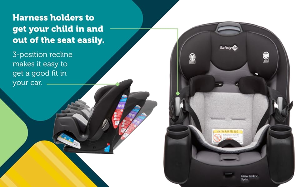 Safety 1st Crosstown DLX AllinOne Convertible Car Seat