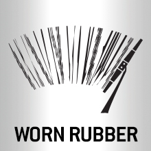 Worn Rubber