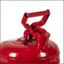 USA made Justrite Type I steel safety can kerosene gasoline diesel Easy to use