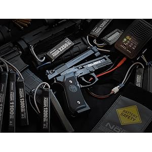 ジーフォース Noir LiPo11.1V1200mA 20C カスタムガン用サドルパック GFG905 n5ksbvb Amazon | ジーフォース Noir LiPo11.1V1200mA 20C カスタムガン