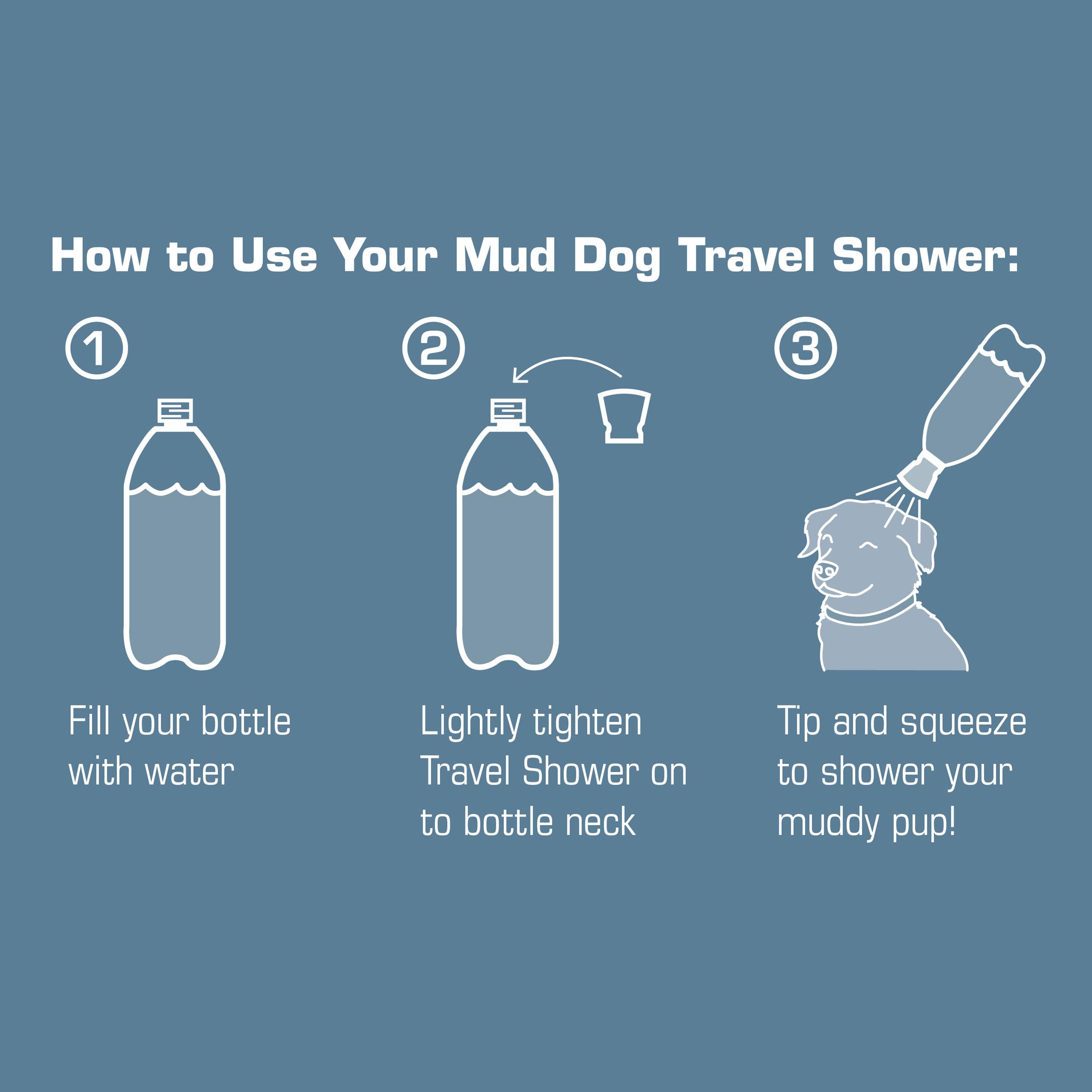 Kurgo Portable Outdoor Shower for Dogs Dog Grooming Tool