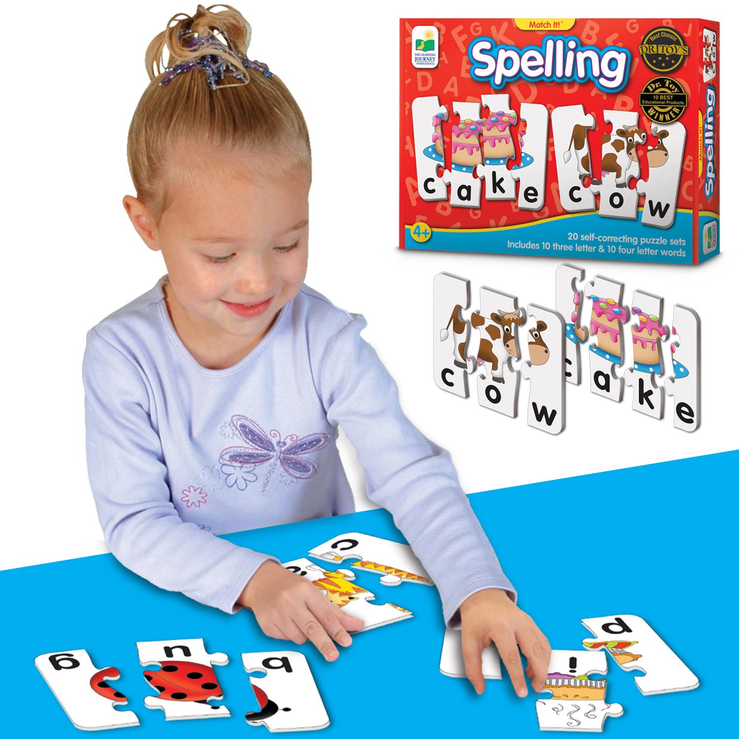 The Learning Journey Match It!Spelling Puzzle, Mathematics Amazon Canada