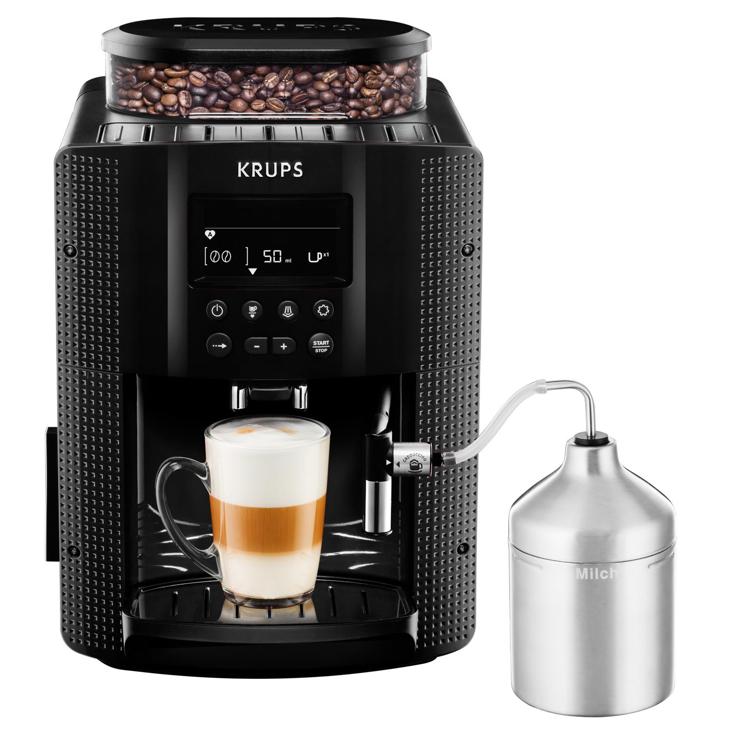 Amazon.de Krups EA8160 Kaffeevollautomat (1450 Watt, 1, 8 Liter, 15