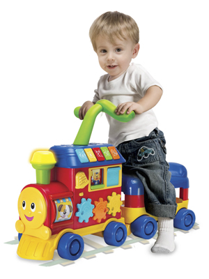 baby train walker