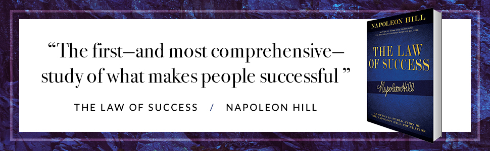 Law of Success Napoleon Hill banner