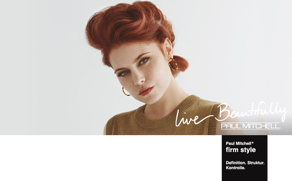 Paul Mitchell Firm Style Header live mooi