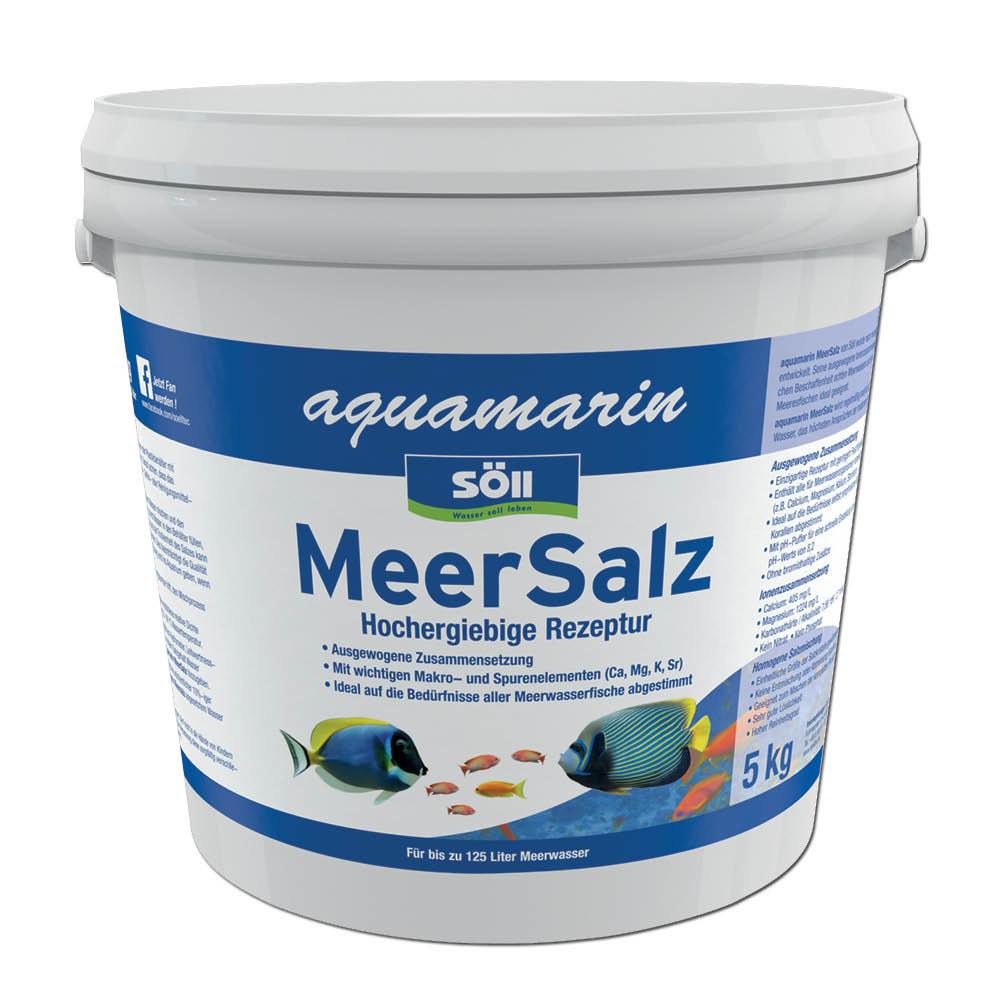 Söll 17873 aquamarin Meer Salz - schafft natürliches Meerwasser für gesunde Meerwasserfische ...