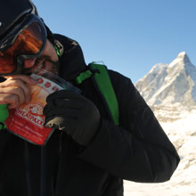 HeatPaxx Wärmepflaster Ski Berge Körperwärmer Anwendung Matterhorn Alpen