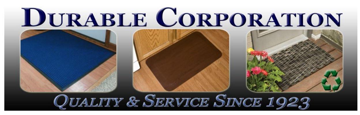 Durable Stop-N-Dry Indoor Rubber Backed Carpet Entrance Mat, 3' x 4', Charcoal