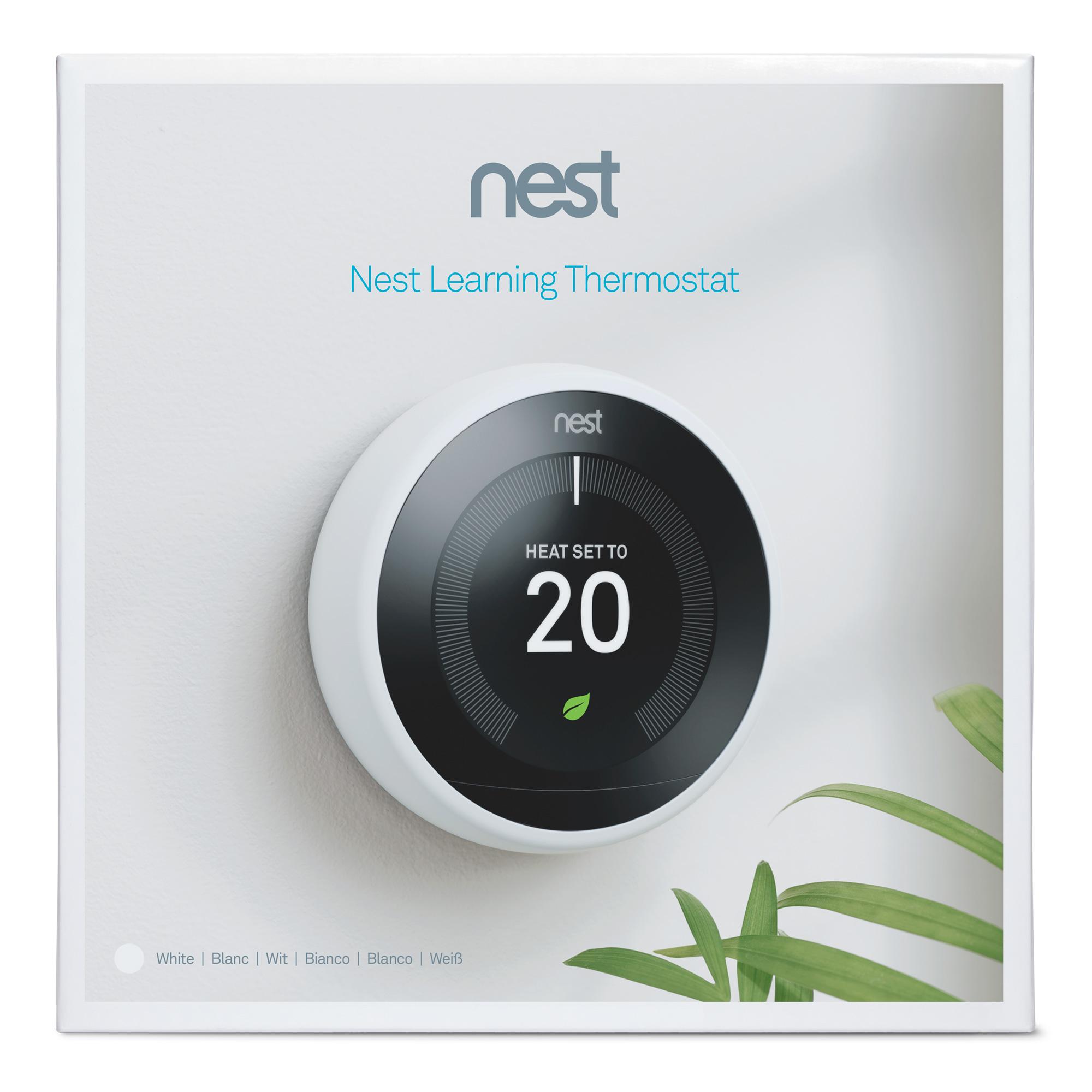 Nest Learning Thermostat 3rd Generation White Amazon.co.uk DIY & Tools