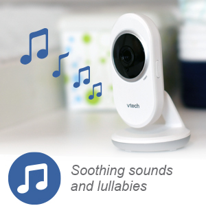 soothing sounds and lullabies baby video monitor