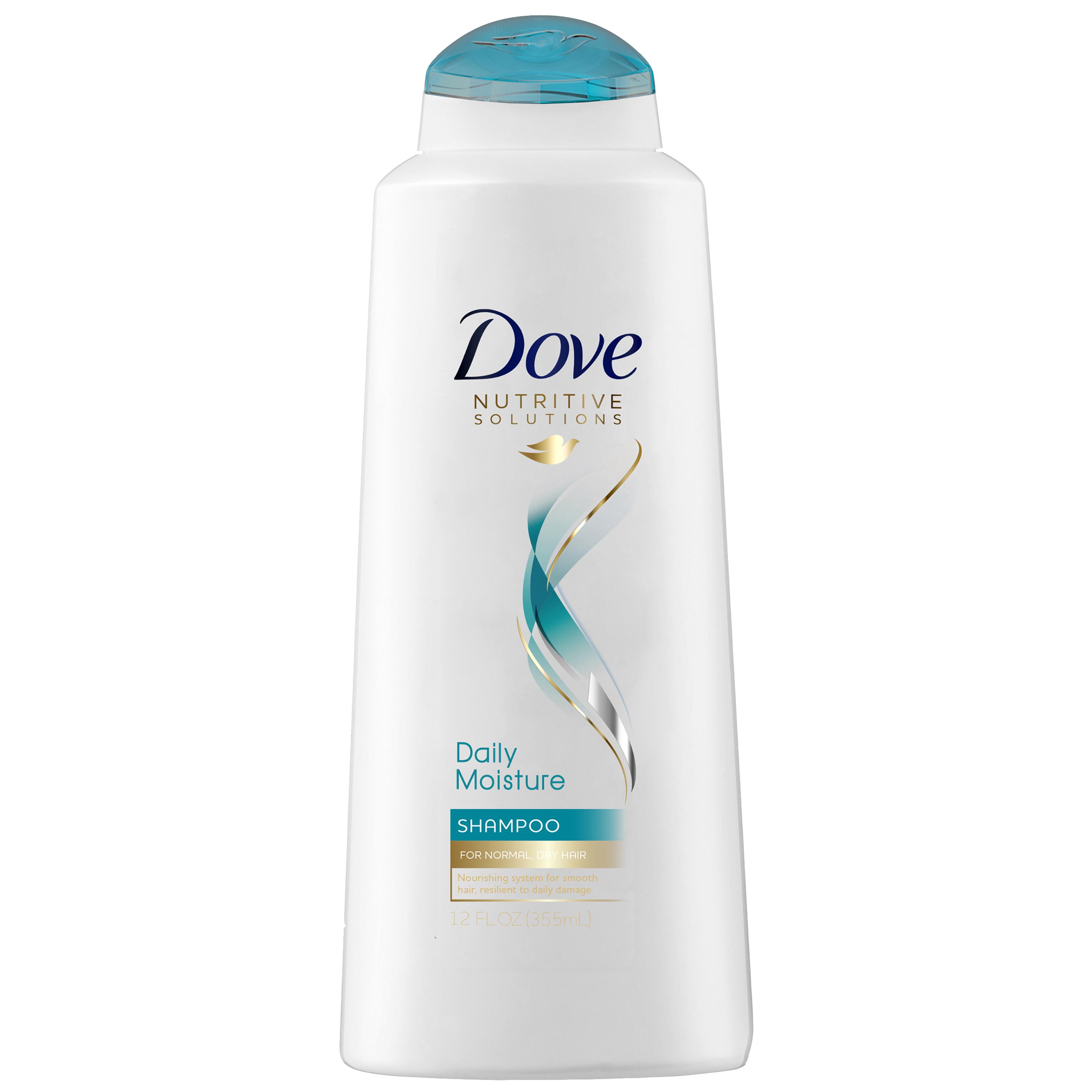 Dove Nutritive Solutions Shampoo, Daily Moisture, 25.4