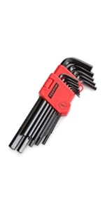 Tekton long arm hex key wrench set allen