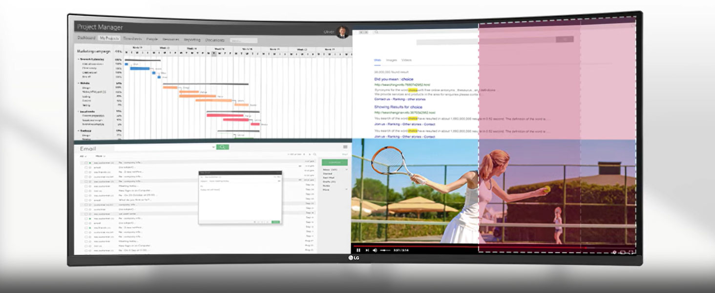 LG ゲーミング モニター34WP60C-B 34インチ/21:9 曲面 ワイド Amazon.co.jp: 【Amazon.co.jp限定】LG ゲーミング モニター