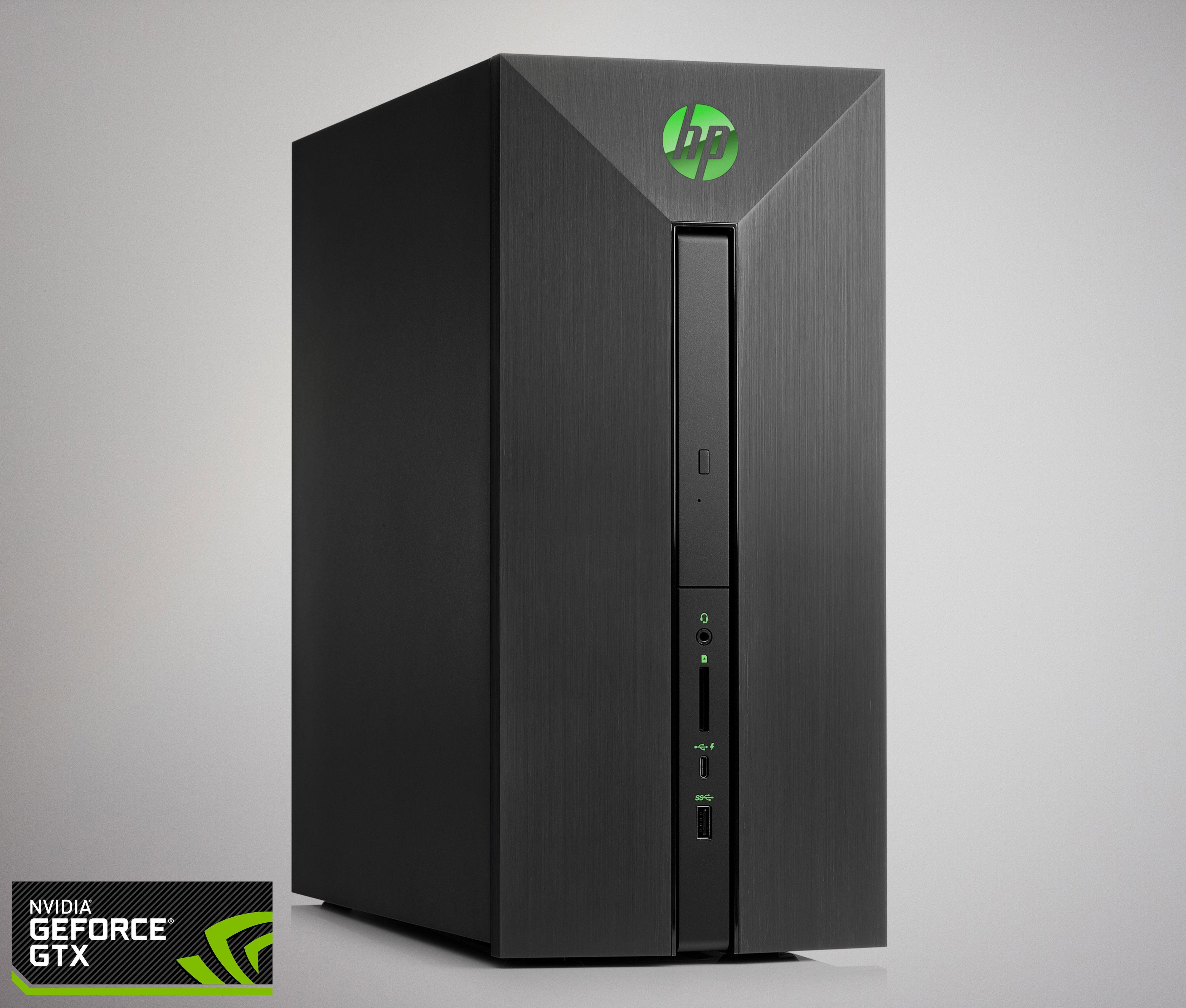 HP Pavilion Power 580081na Gaming Desktop PC (Shadow Black) (Intel