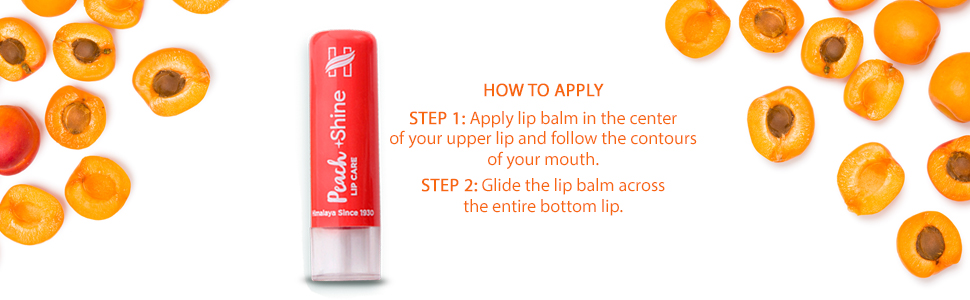 Himalaya Peach Shine Lip Care, 4.5g