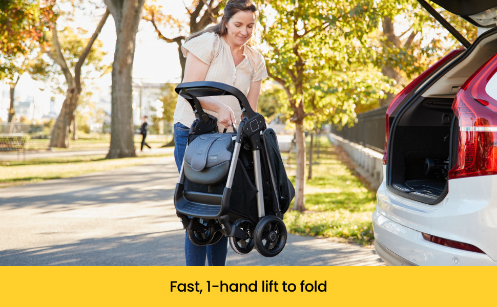 Safety 1st Smooth Ride QCM Travel System, Fast, 1Hand
