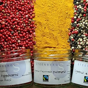 Spices, full of flavour, colour and taste