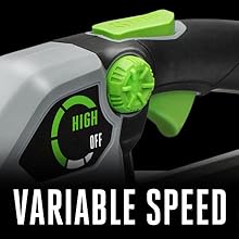 EGO LB6703 670 CFM 180 MPH 56V Lithium-Ion Cordess Electric Variable-Speed Blower Kit with 4.0Ah Battery and 320W Charger Included, Black image