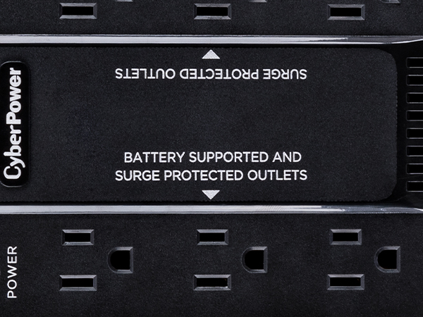 CyberPower ST425 Standby UPS system with 4 surge protected and battery powered outlets. 