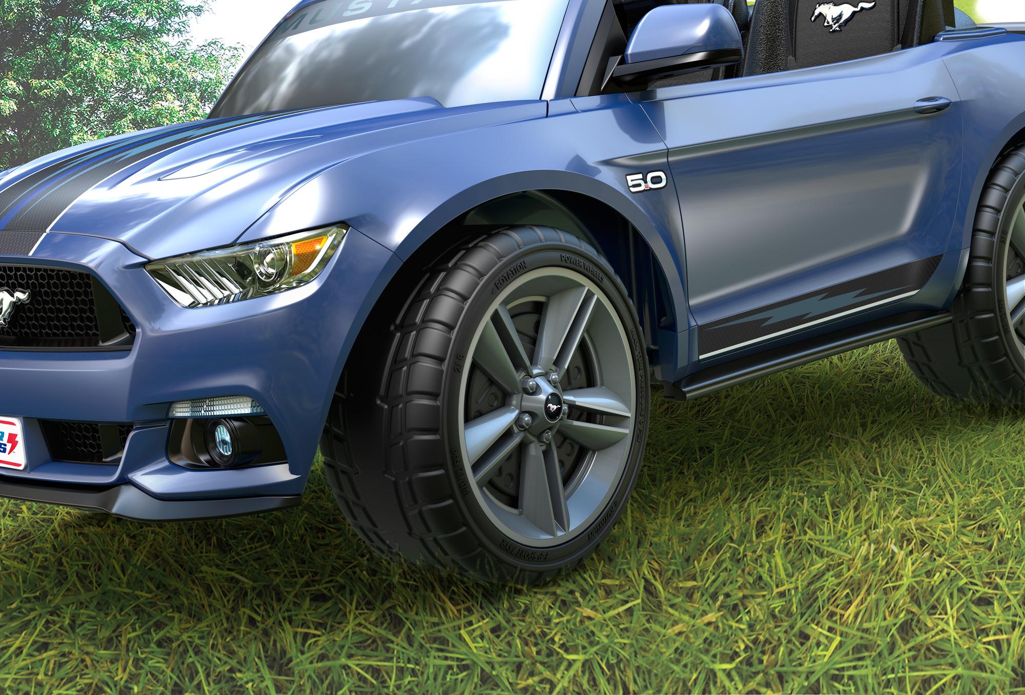 Power Wheels Smart Drive Ford Mustang, Blue Toys & Games